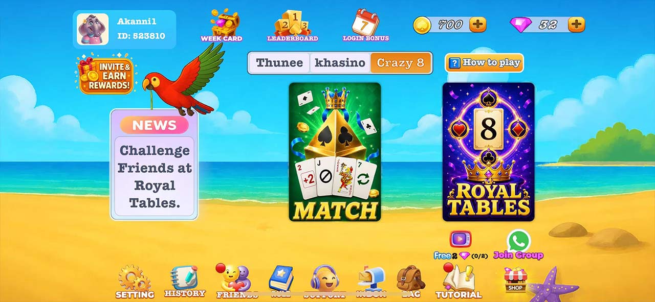 Khasino gameplay screenshot